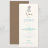 Menu Jules de thé JULIET (Devant / Derrière)