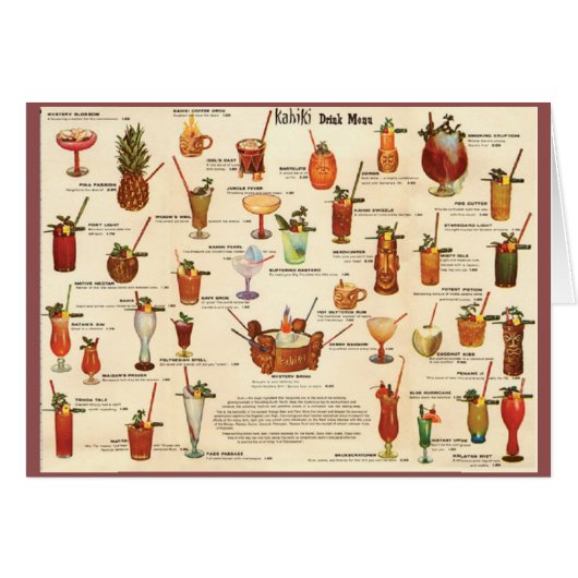 Menu Kahiki (Devant horizontal)