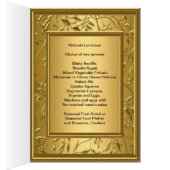 Menu Kiddush, Brunch, Bat Bar Mitswa Populair (Binnen (Rechts))