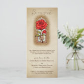 Menu La beauté et le Rose de la Beast Fairytale (Debout devant)