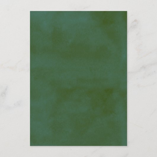 Menu La collection de Mariages d'ananas tropicaux (Dos)