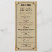 Menu La collection de Mariages de Steampunk victorienne (Devant)
