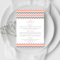 La collection moderne de Mariages Chevron - rose e