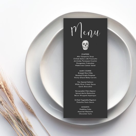 Menu La mort fait-nous partie du Mariage