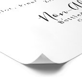 Menu Landenlavender Drink Poster (Hoek)