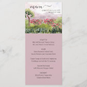 Menu Landenweide Waterverf Stusty Roos Weddenschap (Voorkant)