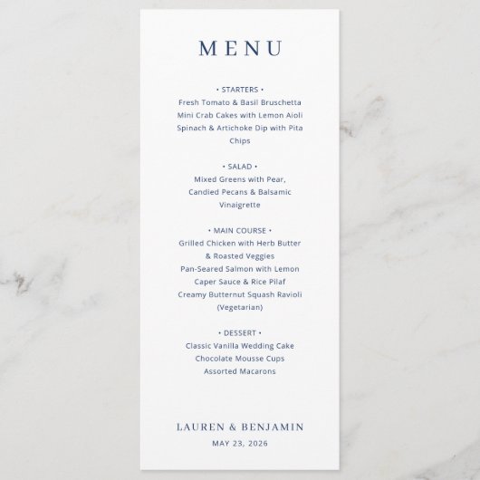 Menu Lapis Rose Wedding (Devant)