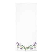 Menu lavande violet eucalyptus verdure jadis (Dos)