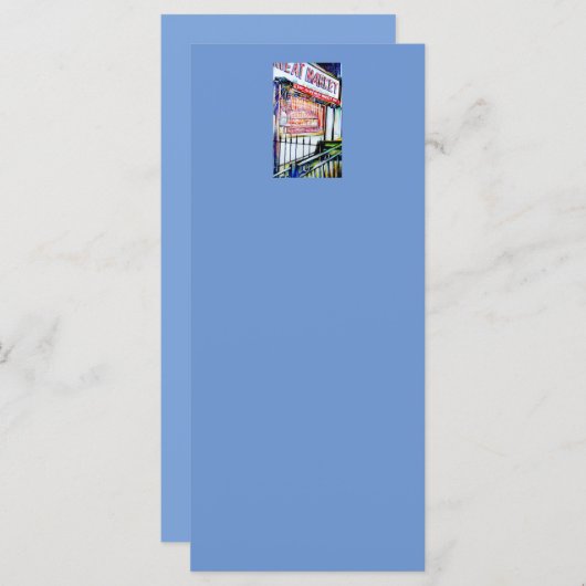 Menu Le jardin de la sagesse de l'East Village (Devant / Derrière)