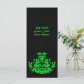 Menu Le Monstre de la flamme verte dans le ciel étoilé (Debout devant)