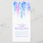 Menu Le pack aquarelle d'art floral en cascade bleu pou (Devant)