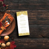 Menu Le roi islamique Golden Damask Mariage musulman