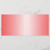 Menu Les coups de pinceau rouges, orange et roses se mé (Devant)