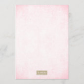 Menu Look Pailleté Rose & Or (Dos)