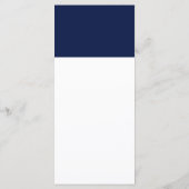 Menu Loups au clair de lune, Bonne Halloween (Dos)