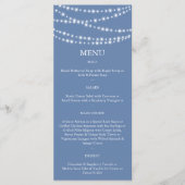 Menu Lumière bleu clair (Devant)