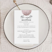 Menu Lune céleste | Soirée de répétition