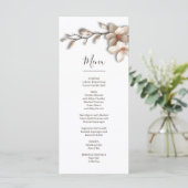 Menu Magnolia Sculptural Fleur 3D (Debout devant)