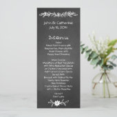 Menu maigre de Tableau de mariage de regard de (Debout devant)