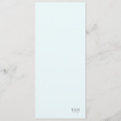 Menu Mandala Lace Rev Mariage Lt. Blue V2 ID968 (Dos)