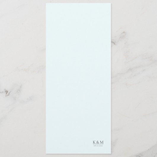 Menu Mandala Lace Rev Mariage Lt. Blue V2 ID968 (Dos)