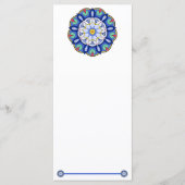 Menu Mandala Motif 01 (Devant)