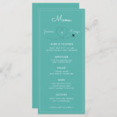 Menu Mangeons ! | Cactus du désert Bloom 5 Mariage de c (Devant / Derrière)