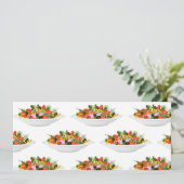 Menu Mangez plus de plantes frais motivation salade let (Debout devant)