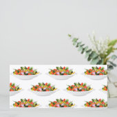 Menu Mangez plus de plantes frais motivation salade let (Debout devant)