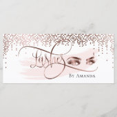 Menu Maquillage Eyebrow Eye Lash Rose Gold Certificat c (Dos)