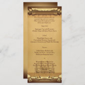 Menu Mariage (Devant / Derrière)