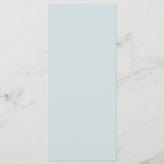 Menu mariage à fleurs bleu foncé (Dos)