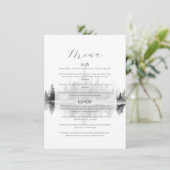 Menu Mariage à la Montagne Brumeuse (Debout devant)