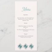 Menu mariage à thème du sud-ouest (Devant)