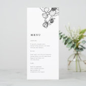 Menu Mariage Anemone (Debout devant)