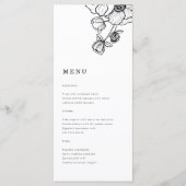 Menu Mariage Anemone (Devant)