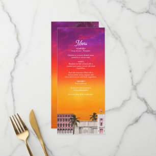 Menu Mariage Arc-en-ciel de Miami Beach à Charleston av