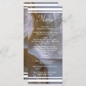 Menu Mariage Beach Clams (Devant / Derrière)