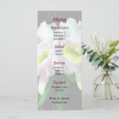 Menu Mariage BLC Mary Ellen Underwood Krull-Smith (Debout devant)