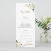 Menu Mariage Boho espagnol (Debout devant)