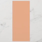 Menu Mariage Bordeaux et Bleu Marine (Dos)