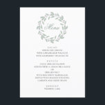 Menu Mariage botanique à la menthe. Élégant feuillage s<br><div class="desc">Élégant menu de menthe botanique mariage. Convient pour l'anniversaire,  l'anniversaire et toute autre fête. Veuillez me contacter si vous avez besoin d'autres articles.</div>