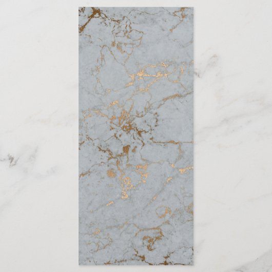 Menu Mariage botanique vert Moody Black foncé (Dos)