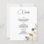 MENU MARIAGE budget. (Dos)