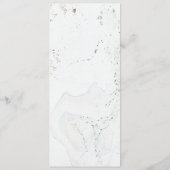 Menu Mariage Calligraphie | Marsala (Dos)