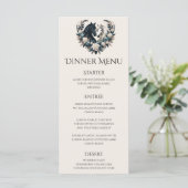Menu Mariage campagnard-Chevaux en Amour Mariage (Debout devant)