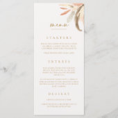 Menu mariage Carte Dîner Déjeuner Brunch C100 (Devant)