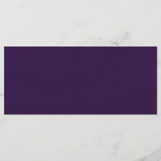 Menu Mariage céleste Starry Night Tree (Dos)