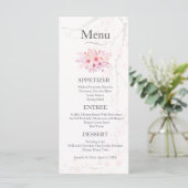 Menu Mariage Cherry Blossom (Debout devant)