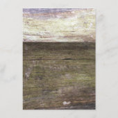 Menu Mariage Country Wood Heart (Dos)